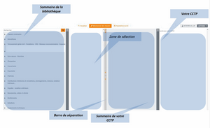 Sélectionner les clauses et descriptifs